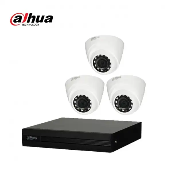 3 unit cc dahua camera