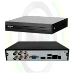 Front and Backside of Dahua 4 Channel XVR machine